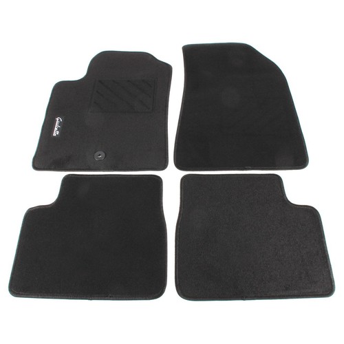 Set tappetini moquette nero - tappetini,