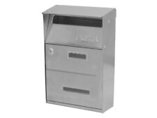 CASSETTA PER POSTA IN ACCIAIO INOX POSTALE ESTERNO PUBBLICITA' RIVISTE LETTERE