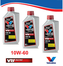 OLIO 10W60 3 LITRI Motore VALVOLINE VR1 RACING 10W-60 NO 300V NO PAKELO NO MOBIL