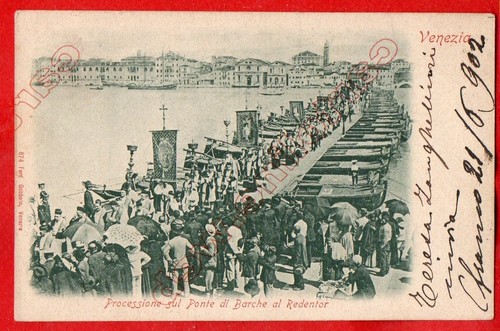 Venezia processione su - processione,