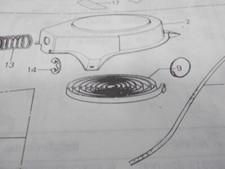 MOLLA AVVIAMENTO MOTORE MARINO