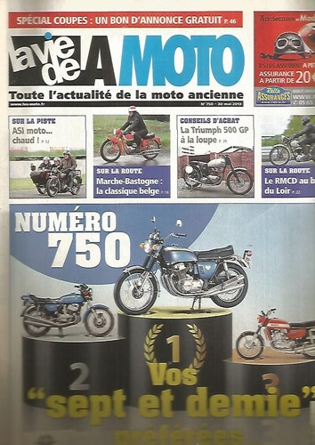 Vie moto n - vie, la
