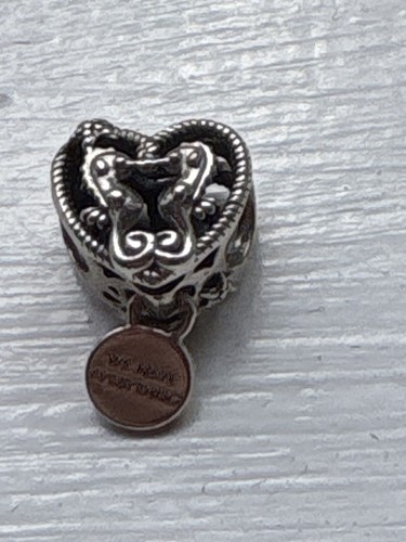 Charm cuore cavallucci marini - charm,