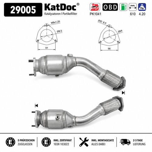 Catalizzatore porsche - ✅,