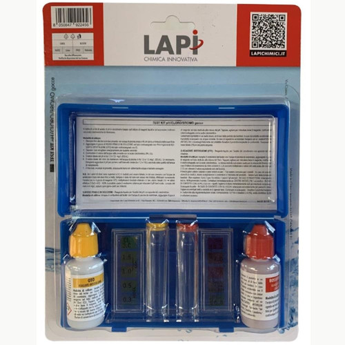 Test kit gocce analisi - kit, cloro