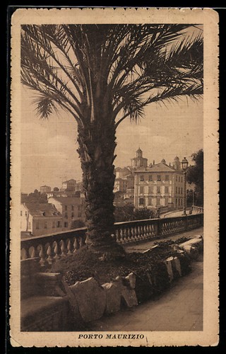 Postcard porto maurizio - postcard, vista
