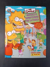 Album figurine adesive Panini THE SIMPSONS Manuale per la scuola - Completo