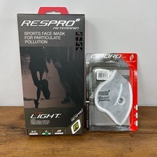 RESPRO maschera ultraleggera per tutti i terreni grande bonus filtro Cinqro verde oliva nuova con scatola