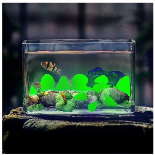 Ciottoli green glow 300 - green, pezzi