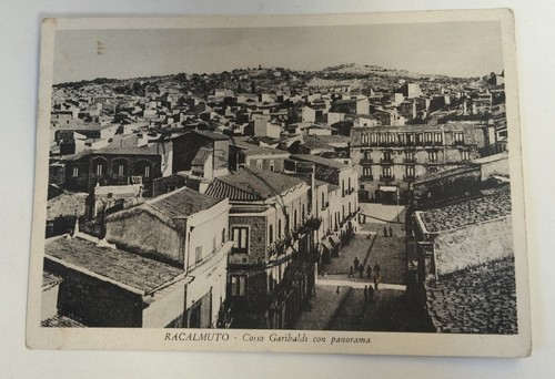 Cartolina racalmuto corso - cartolina,