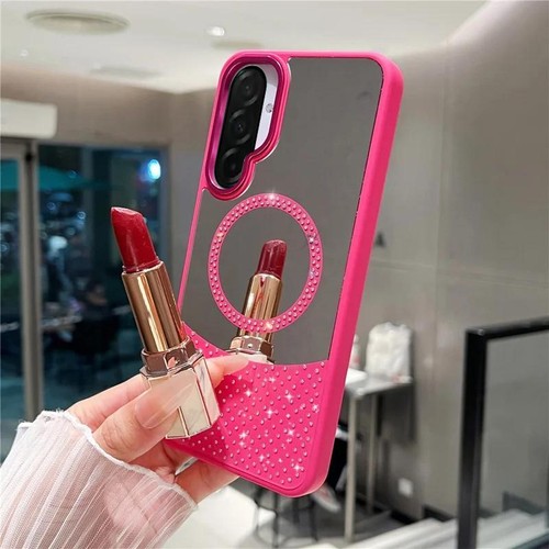 Custodia magnetica con strass