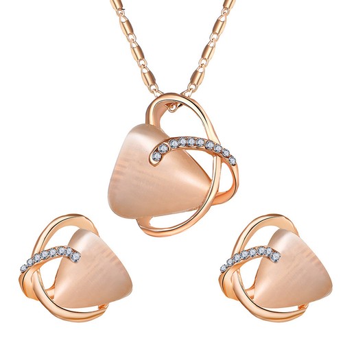 Set orecchini collana pendente