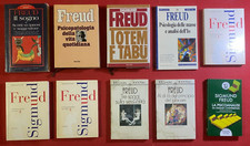 Sigmund FREUD Lotto 10 Libri INTERPRETAZIONE SOGNI + PSICOPATOLOGIA + TOTEM +++