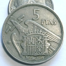 5 PESETAS PTAS 1957 (1962)