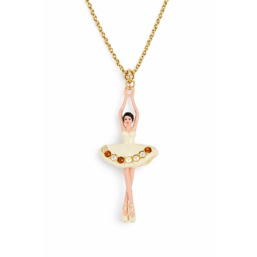Collana con ciondolo ballerina