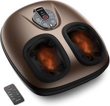 Massaggiatore per Piedi Con Calore, Portatile, Massaggiatore Elettrico Del Piede