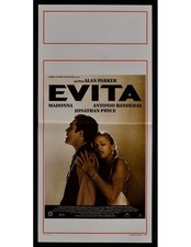 locandina EVITA madonna antonio banderas peron parker pryce eva argentina B333