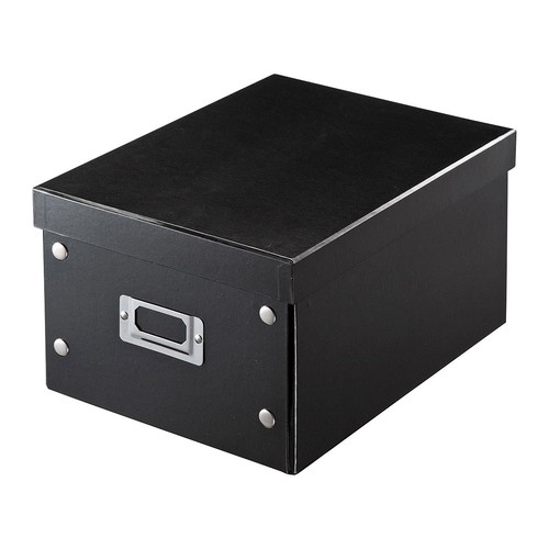 Prefabricated dvd box black - prefabricated, (black
