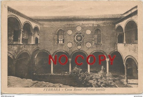 Ferrara 1920 casa romei - 1920,,