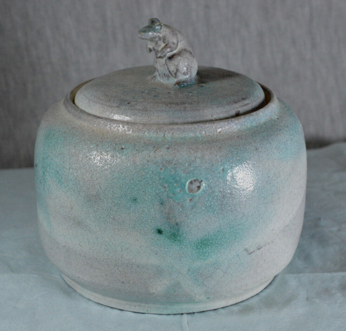 Antica scatola con coperchio - antica,