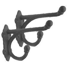  2 Pcs Attaccapanni Da Muro