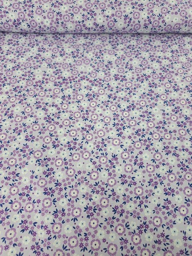 Lavanda lilla ditsy puff - lavanda/lilla,