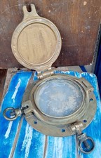 Oblò In Ottone Da Demolizione Navale Nave Passeggeri Finestra Sul Mare