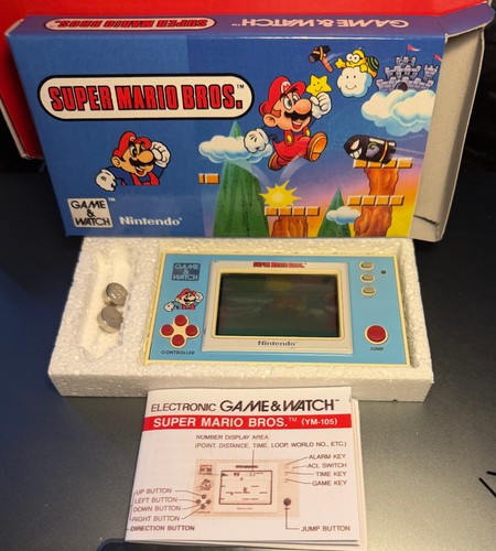 Super mario game watch - mario,