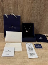 Collana swarovski cigno - collana, oro