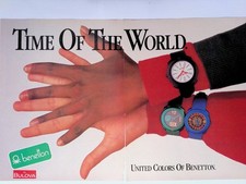 1987 benetton bulova watch - 1987,