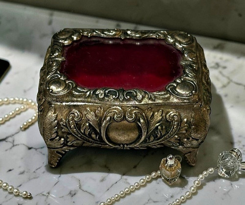 Scatola portagioie vintage - , con