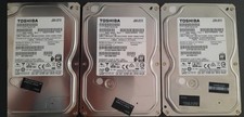KIT 3 HDD - Toshiba DTo1ACA100 Hard Disk 3,5 1 TB Sata III - 7200 RPM - 6GB/s