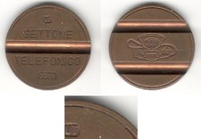 Gettone telefonico 7711 - gettone,