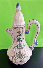 VASO BROCCA CERAMICA TIMBRATA  M.G.M. NOVE BASSANO L.20 CM.X H.34 PERIODO  LENCI