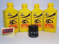 KIT TAGLIANDO OLIO MOTORE BARDAHL XTC C60 10W50 MOTO GUZZI V11 Ballabio