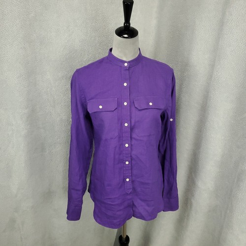 Top lino donna ralph lauren - top,