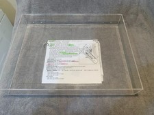 JVC QL-A2 Giradischi Stereo Aftermarket Parapolvere Senza Graffi Bello!