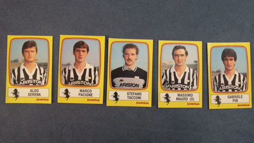 Juventus lotto figurine - juventus,