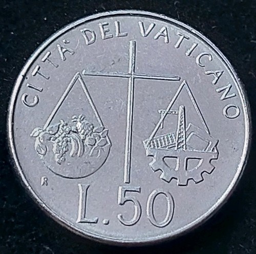 Città del vaticano lire - del, 50