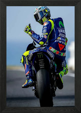 Poster Valentino Rossi moto