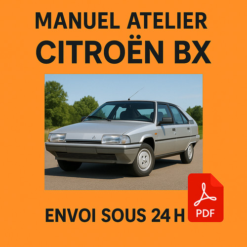 Manuel atelier citroën - citroën, bx
