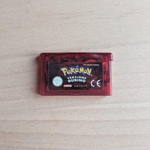 Pokémon versione rubino - gba,