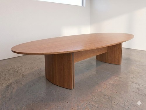 Arredo lavoro tavolo ovale - da,