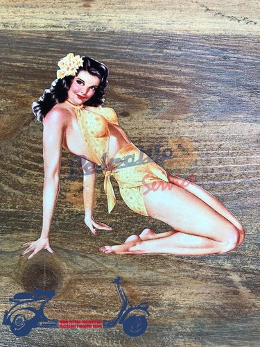 Adesivo vintage pin - , up
