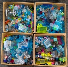 2 lbs LEGO Translucent Clear