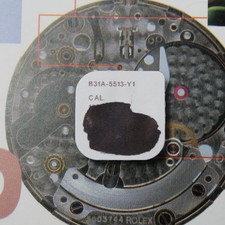 NEW Rolex 31A-5513 Pallino