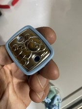 spilla portaciuccio elefante laminato argento