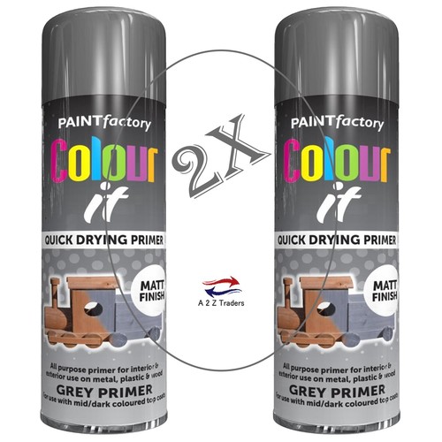 250ml primer grigio medio - 2x,