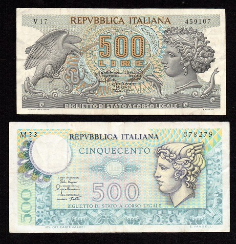Cinquecento 500 lire mercurio - 500,