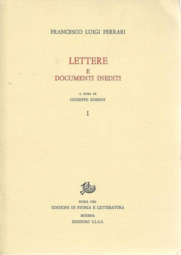 Francesco luigi ferrari - "francesco,